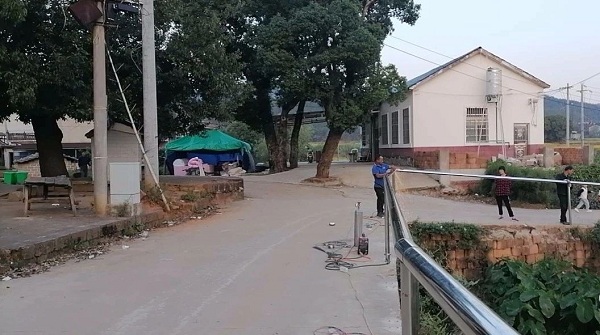 不锈钢护栏工程现场
